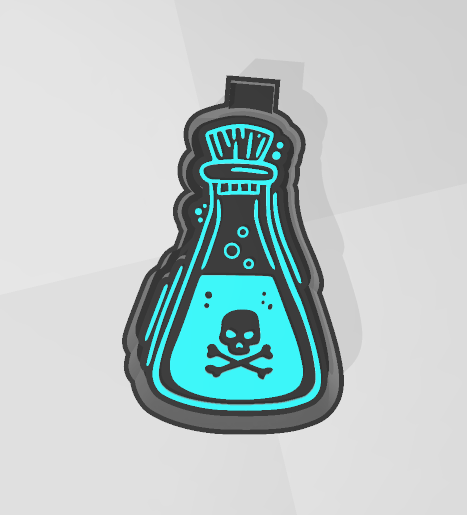 POSION BOTTLE -FRESHIE MOLD