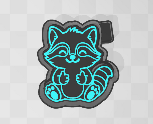 RACCOON -FRESHIE MOLD