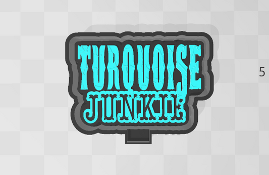 TURQUOISE JUNKIE- FRESHIE MOLD