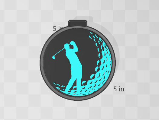 GOLFER- FRESHIE MOLD