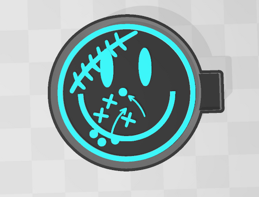 FOOTBALL SMILEY- FRESHIE MOLD