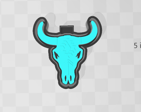 AZTEC BULL- FRESHIE MOLD