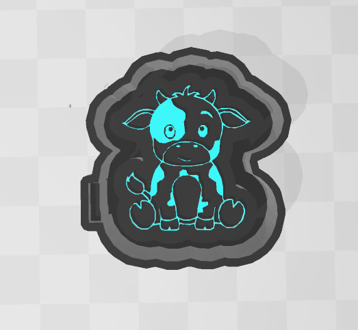BABY COW- FRESHIE MOLD