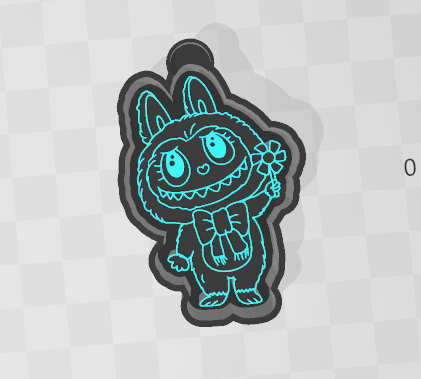 LABUBU SWEET GRIN -FRESHIE MOLD