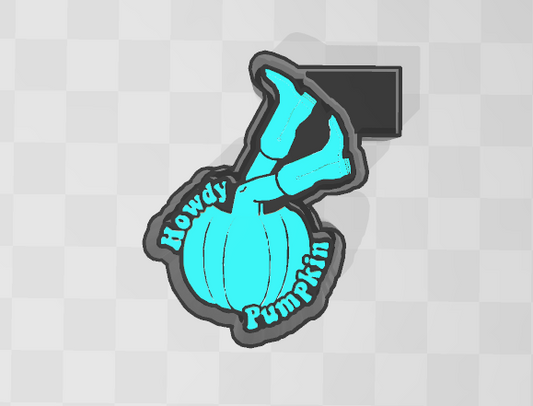 HOWDY PUMPKIN COWGIRL BOOTS -FRESHIE MOLD