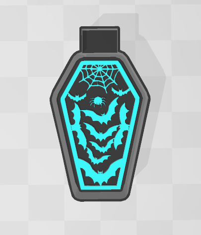 BAT COFFIN -FRESHIE MOLD
