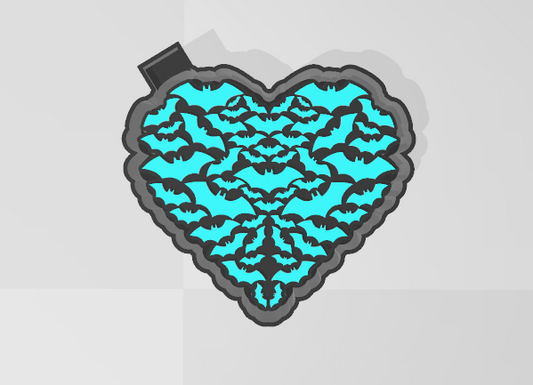BAT HEART -FRESHIE MOLD
