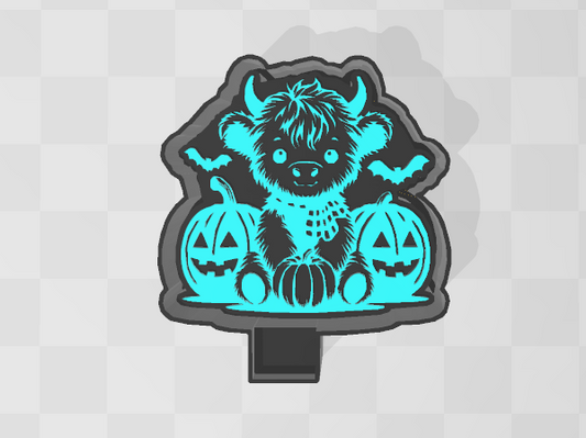 PUMPKIN COW -FRESHIE MOLD