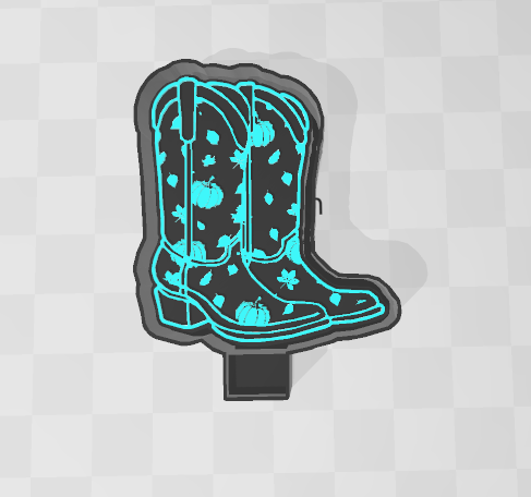 PUMPKIN BOOTS -FRESHIE MOLD