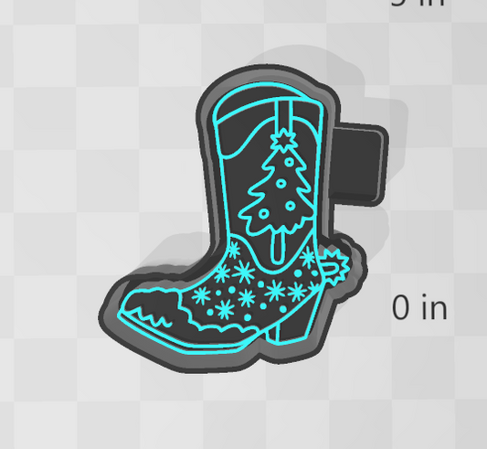 CHRISTMAS BOOTS -FRESHIE MOLD