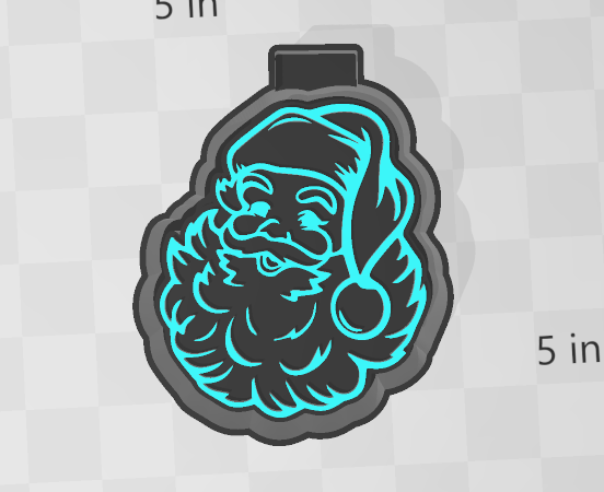 CLASSIC SANTA -FRESHIE MOLD