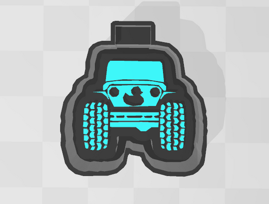 DUCK JEEP- FRESHIE MOLD