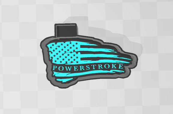 POWERSTROKE FLAG -FRESHIE MOLD