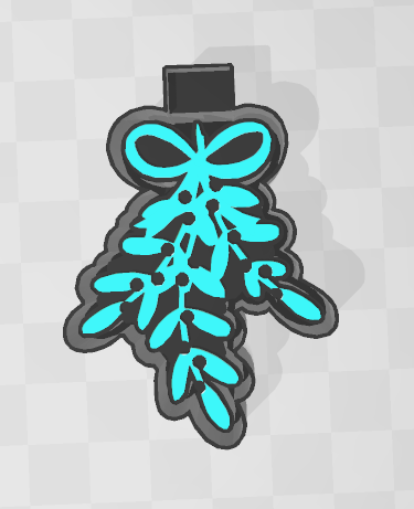 MISTLETOE  -FRESHIE MOLD