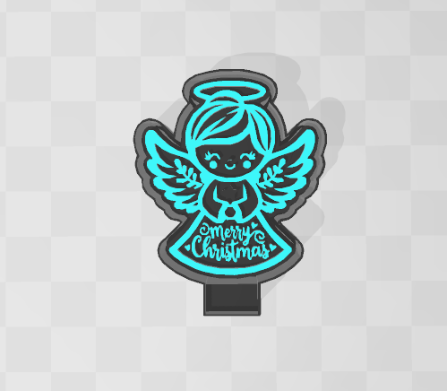 CHRISTMAS ANGEL -FRESHIE MOLD