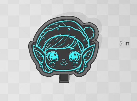 GIRL ELF -FRESHIE MOLD