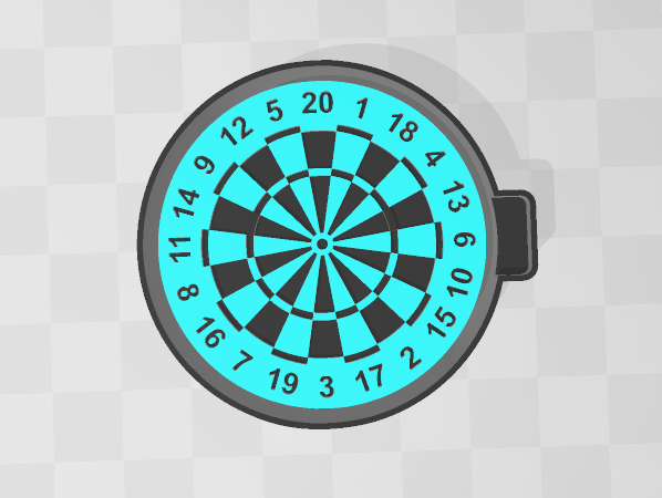 DART BOARD -FRESHIE MOLD