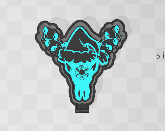 CHRISTMAS BULL -FRESHIE MOLD