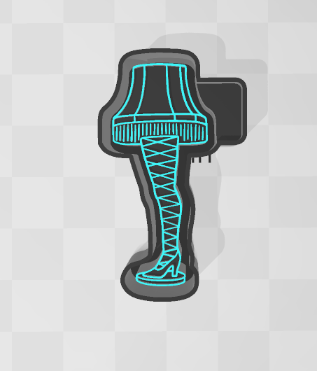 LEG LAMP -FRESHIE MOLD