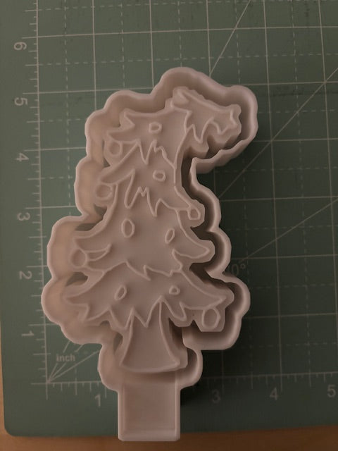 SILLY CHRISTMAS TREE- FRESHIE MOLD