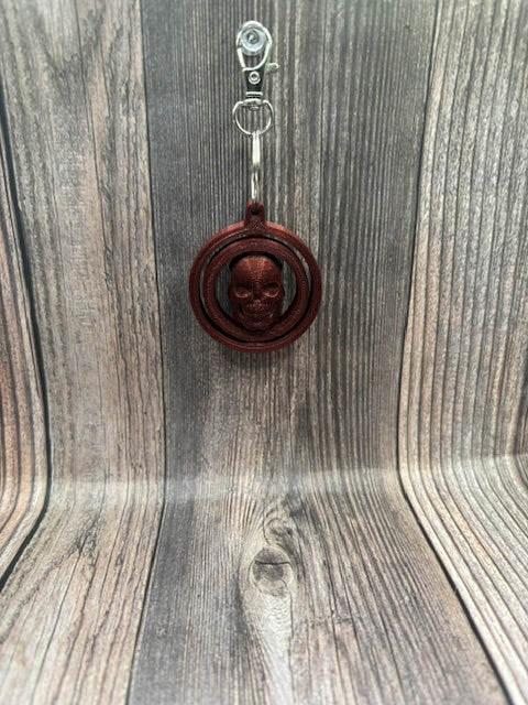 SKULL FIDGET- 3D KEYCHAIN