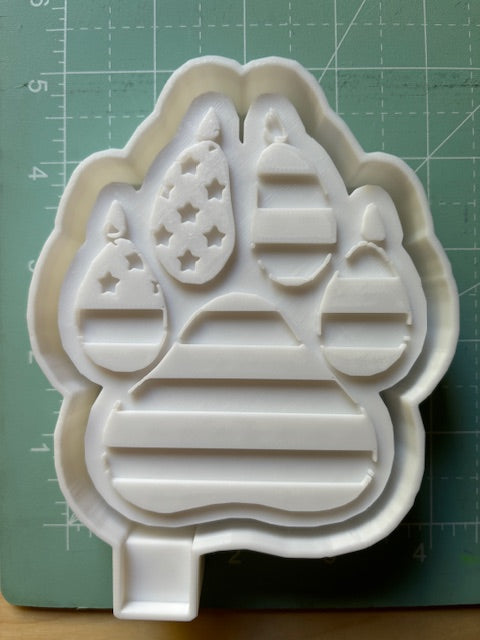 FLAG PAW - FRESHIE MOLD