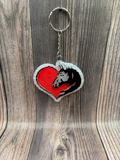 HORSE HEART- FRESHIE KEYCHAIN