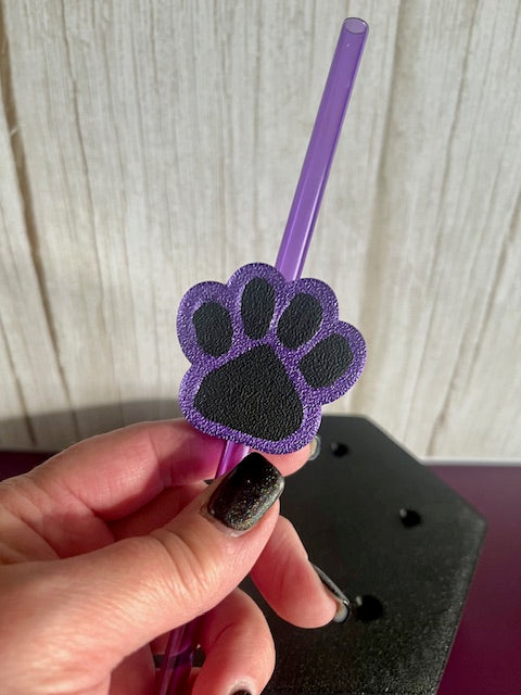 DOG PAW - STRAW TOPPER