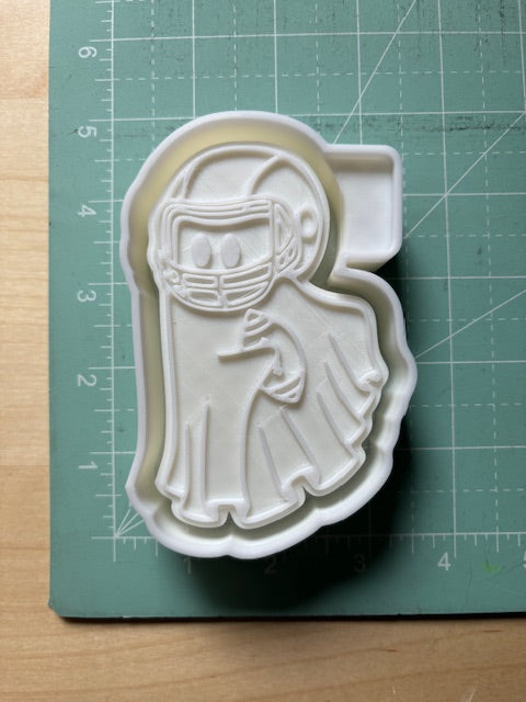 FOOTBALL GHOST- FRESHIE MOLD