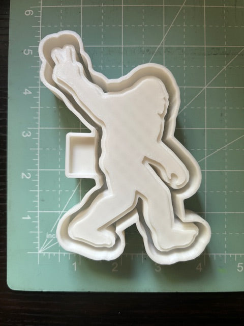 PEACE BIGFOOT- FRESHIE MOLD