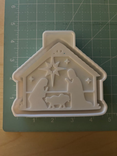 NATIVITY SCENE -FRESHIE MOLD