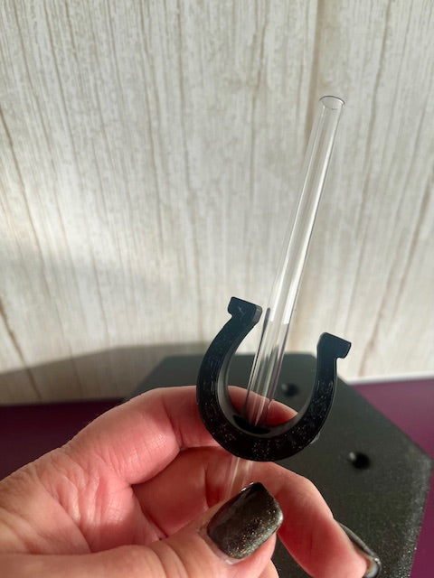 HORSE SHOE - STRAW TOPPER