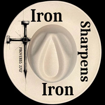 IRON SHARPENS - WIDE BRIM HAT